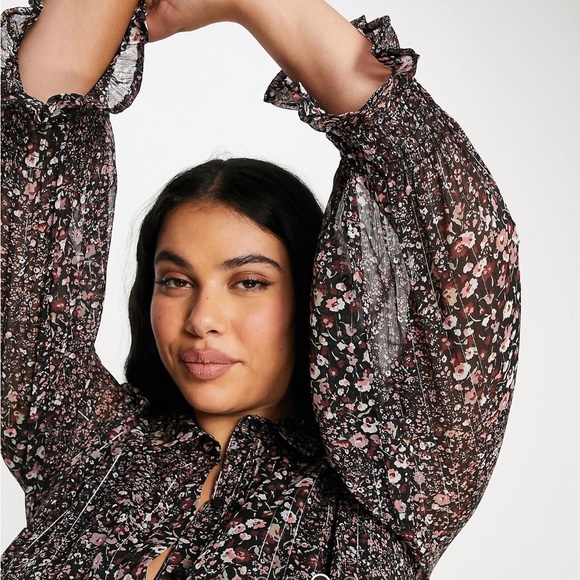 NWT ASOS Curve Yours mini dress - Picture 10 of 15